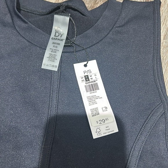 Black garage tank top - Picture 3 of 3